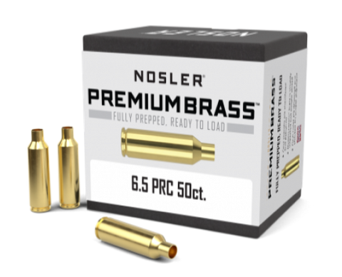NOSLER PREPPED BRASS 6.5 PRC  (50 CT)