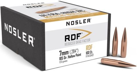 NOSLER 7mm 185gr HPBT RDF (100)