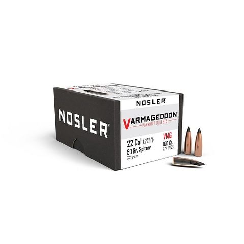 Nosler 22 Cal 50gr Varmageddon FB Tipped (100 ct)