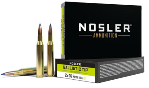 NOSLER  25-06 Rem 115gr Ballistic Tip (20)