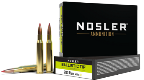 NOSLER 280 Rem 140gr Ballistic Tip (20)