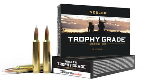 NOSLER 28 Nosler 160gr Trophy Grade Accubond (20)
