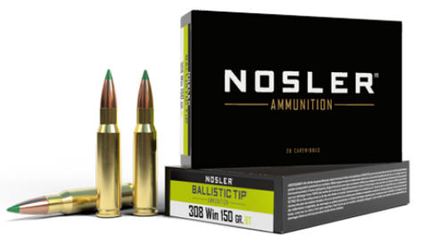 NOSLER 308 Win 150gr Ballistic Tip (20 ct.)