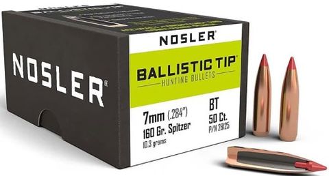 NOSLER 7mm 160gr Ballistic Tip (50)