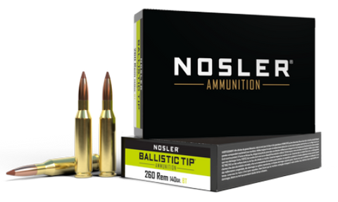 NOSLER 260 Rem 140gr Ballistic Tip (20)