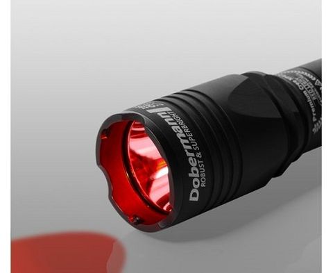 Armytek Dobermann / XP-E2 Red / 200 lm Tactical Flashlight