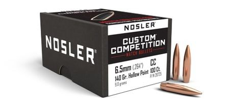 Nosler 6.5mm 140gr HPBT Cust Competition (100ct.)
