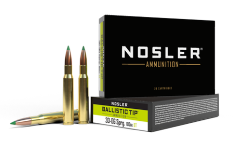 NOSLER 30-06 Springfield 180gr Ballistic Tip SP (20 ct.)