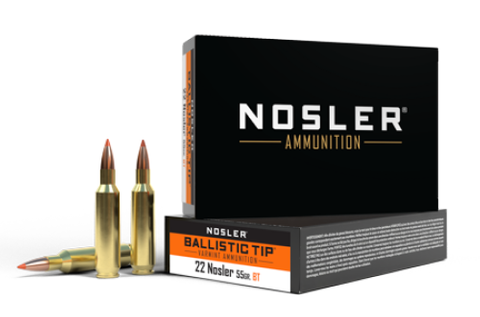 NOSLER 22 Nosler 55gr Ballistic Tip SP (20 ct.)