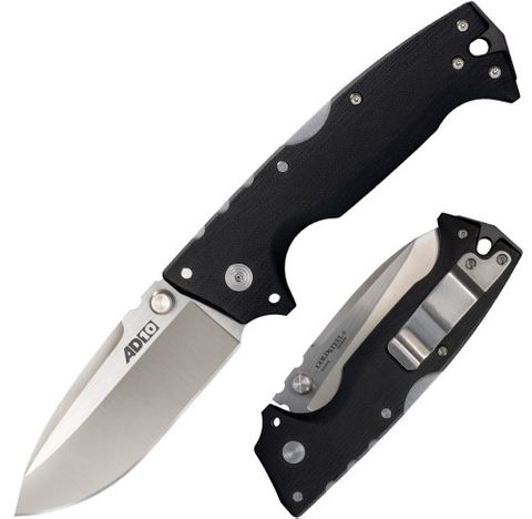 Cold Steel AD-10 Drop Point, 3.5 inch Blade, S35VN Steel