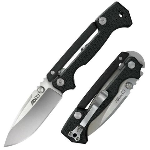 Cold Steel AD-15, 3.5 inch  Blade, S35VN Steel, Black Handle