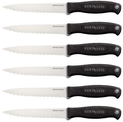 Cold Steel 6 Piece Steak Knife Set