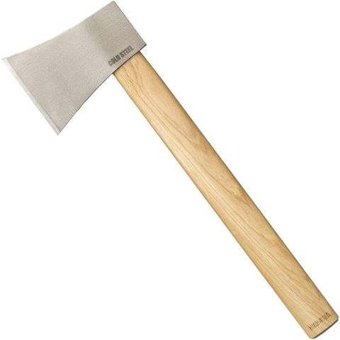 Cold Steel COMPETITION THROWER HATCET,16 inch, 1055 Carbon Steel, American Hickory Handle, Blister