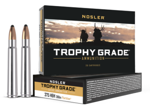 NOSLER 375 H&H Magnum 260gr Partition (20 ct.)