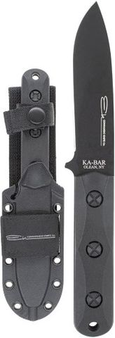 KA BAR EK 51 Short Drop Point Ek Commando, Fixed Blade