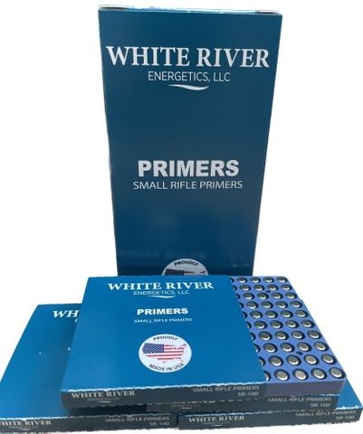 WHITE RIVER ENERGETICS Small Rifle Primer (100)