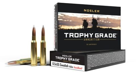 NOSLER 6.5X55SE MAUSER 140gr AccuBond SP (20)