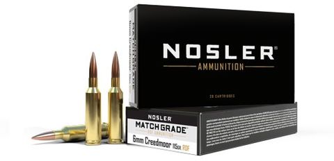 NOSLER 6mm Creedmoor 115gr RDF HPBT (20)