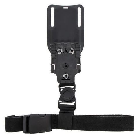SAFARILAND RGR UBL W/Strap Plain, Black in 2in belt loop