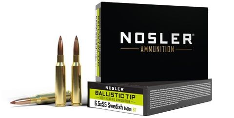 NOSLER 6.5x55 SE 140gr Ballistic Tip (20 ct.)