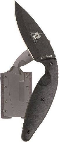 KNIFE, TDI Large, c/w Hard Sheath, Velcro Straps, Str Edge