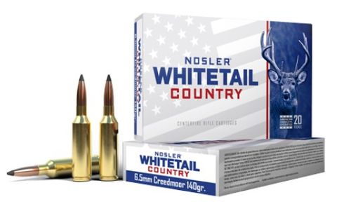 NOSLER 6.5 Creedmoor 140gr Whitetail Country (20 ct.)