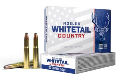 NOSLER 30-30 Winchester 150gr RN Whitetail Country (20 ct.)