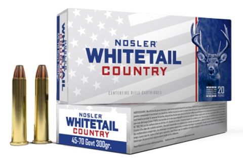 NOSLER 45-70 Government 300gr Whitetail Country (20 ct.)