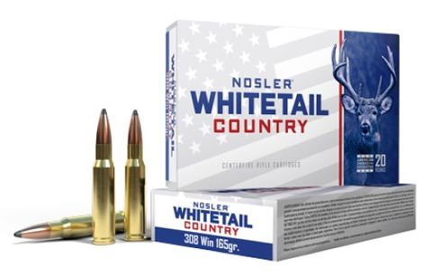 NOSLER 308 Winchester 165gr Whitetail Country (20 ct.)