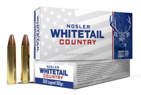 NOSLER 350 Legend 180gr Whitetail Country (20 ct.)