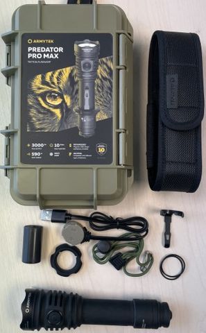 Armytek Predator Pro Max 590m Searchlight, White