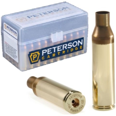 PETERSON BRASS .338 NORMA MAG (50)