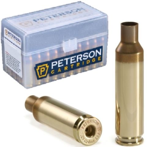 PETERSON BRASS 25 CREEDMOOR SRP (50)