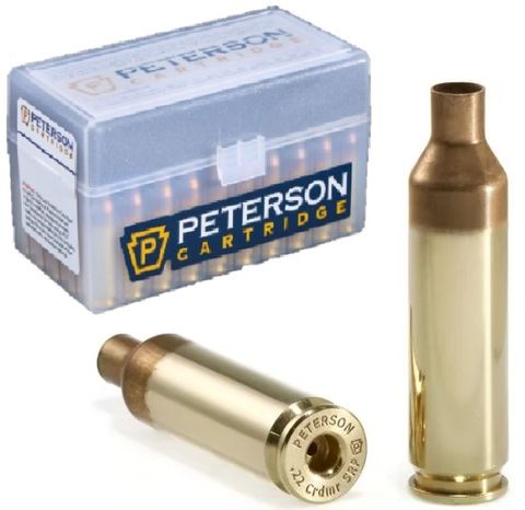 PETERSON BRASS 22 CREEDMOOR SRP (50)