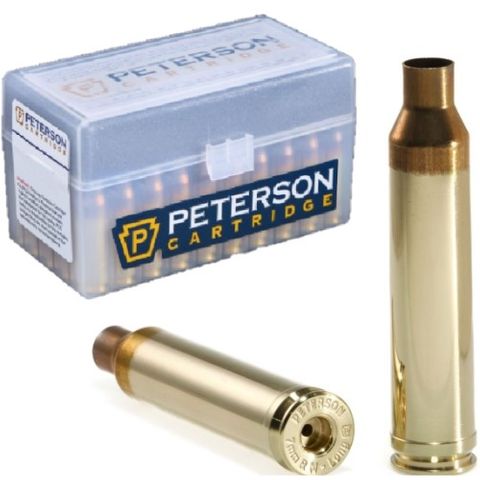 PETERSON BRASS 7MM REM MAG LONG (50)