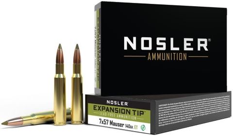 NOSLER 7x57 Mauser 140gr E-Tip SP (20)