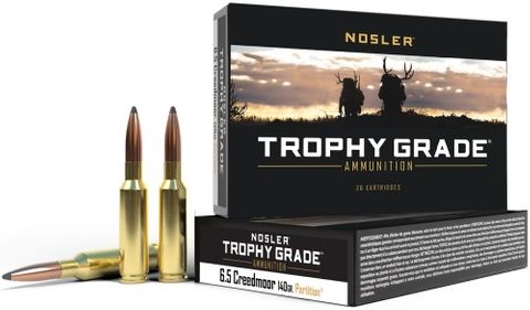 NOSLER 6.5 Creedmoor 140gr Partition (20 ct.)