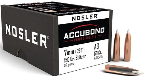 NOSLER 7mm 150gr AccuBond (50 ct.)