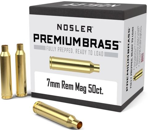 NOSLER PREPPED BRASS 7mm Rem Mag (50 CT)