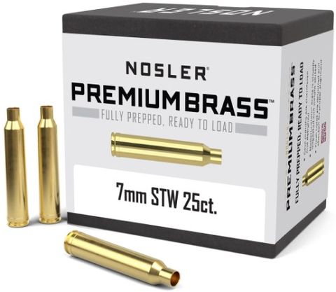NOSLER PREPPED BRASS 7mm STW (25 CT)