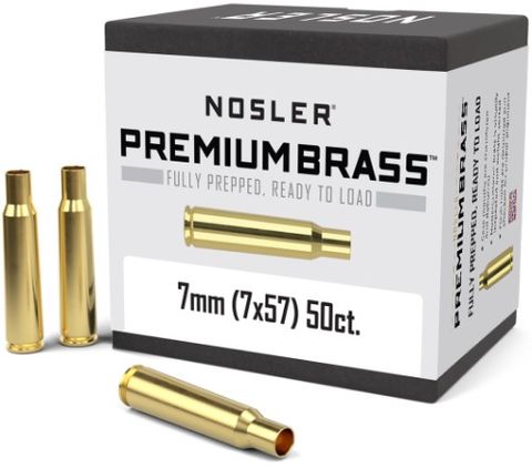 NOSLER PREPPED BRASS 7x57 Mauser (50ct)