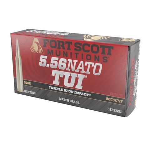 Fort Scott 5.56 Rem 70gr TUI (20)