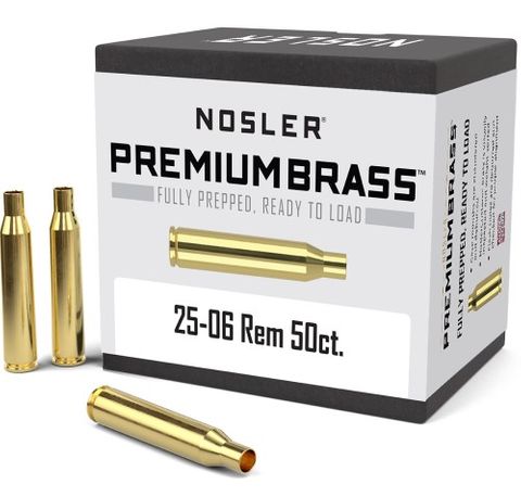 NOSLER PREPPED BRASS 25-06 (50)
