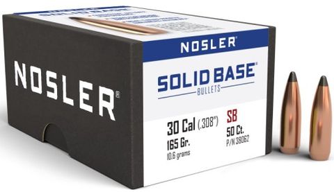 30 Cal 165gr SP Solid Base (50 ct.)