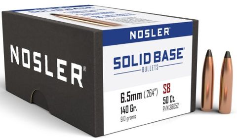 6.5mm 140gr SP Solid Base (50 ct.)
