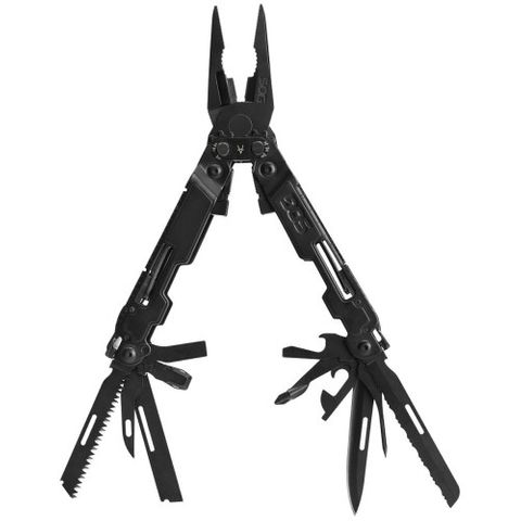 SOG POWER ACCESS DELUXE, Black w/Fabric Sheath + HEX Bit Kit