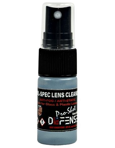 PRO SHOT Nano-Tech Anti-Fog Lens Cleaner 0.5OZ SPRAY