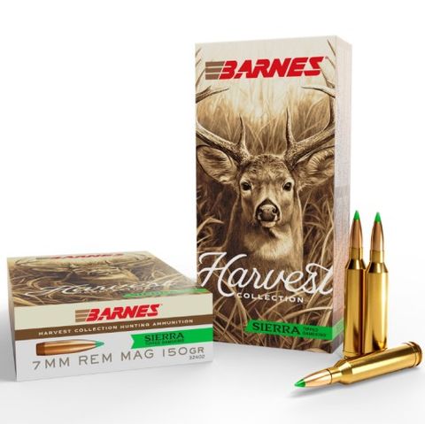BARNES HARVEST 7mm Rem Mag 150gr Sierra TGK (20)