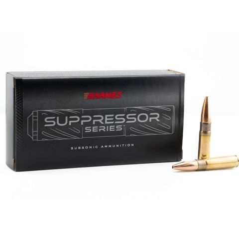 BARNES SUPPRESSOR 300 AAC Blackout 205gr GK Sub (20)