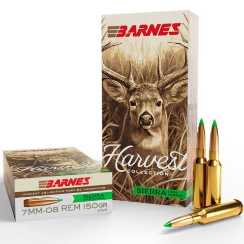 BARNES HARVEST 7mm-08 Rem 150gr Sierra TGK (20)